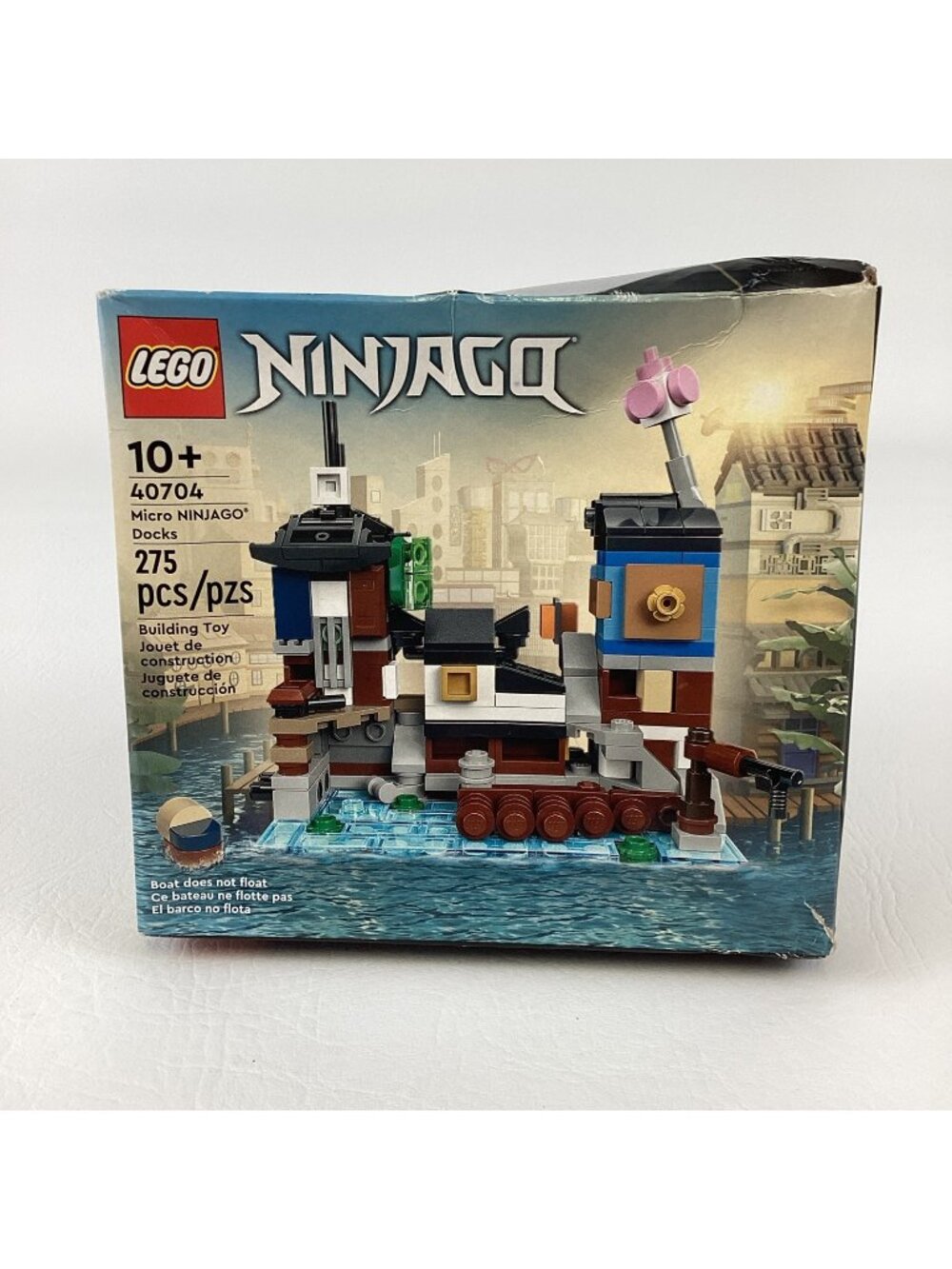 Lego Ninjago Micro Docks Building Toy Set 40704 Miniature New Sealed